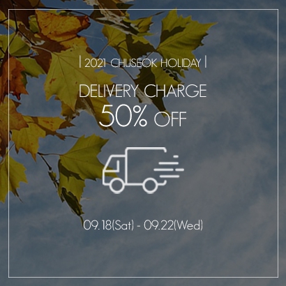 [END] DELIVERY CHARGE 50%