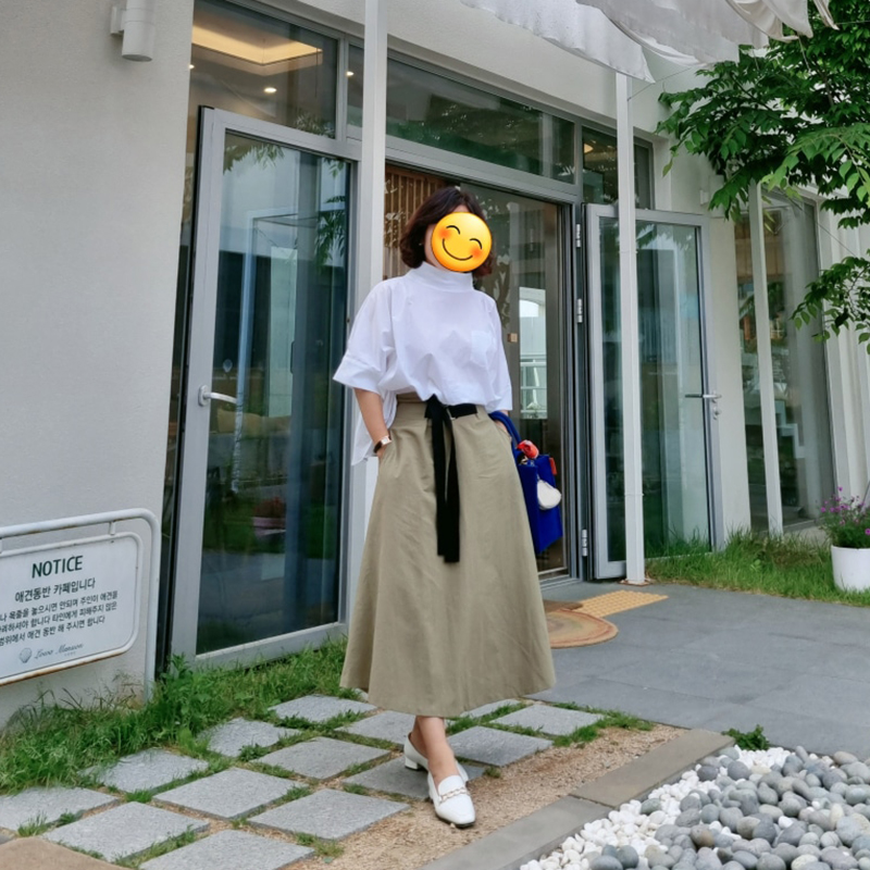 [KOREA REVIEW]This is a stylish skirt