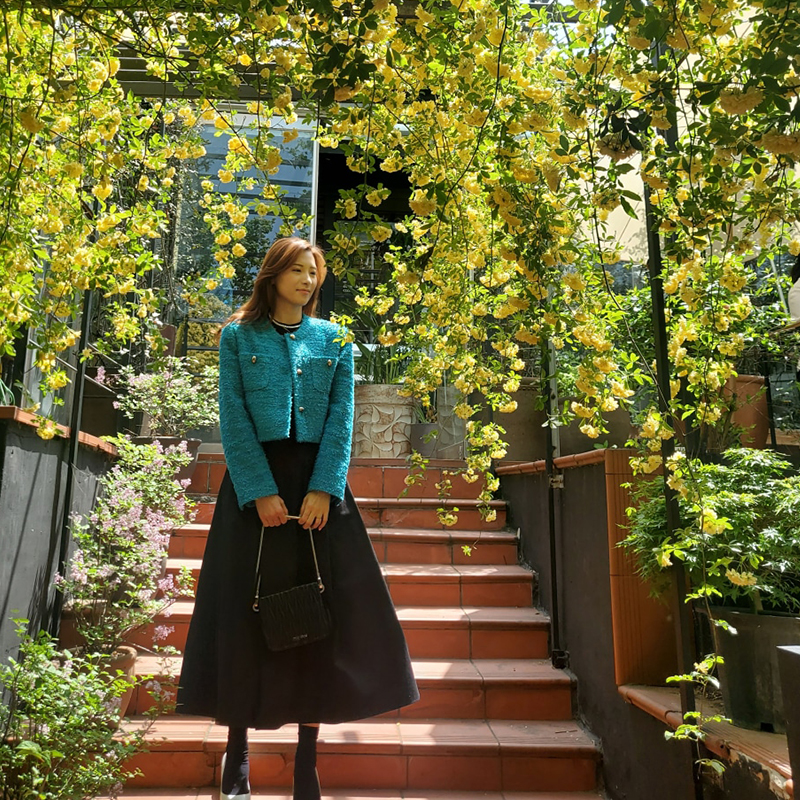 [KOREA REVIEW] Luxurious Tweed Jacket