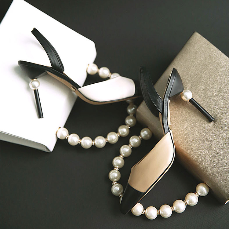 HAR-603 pearl Color scheme H​igh heels Pumps *HANDMADE* Korea
