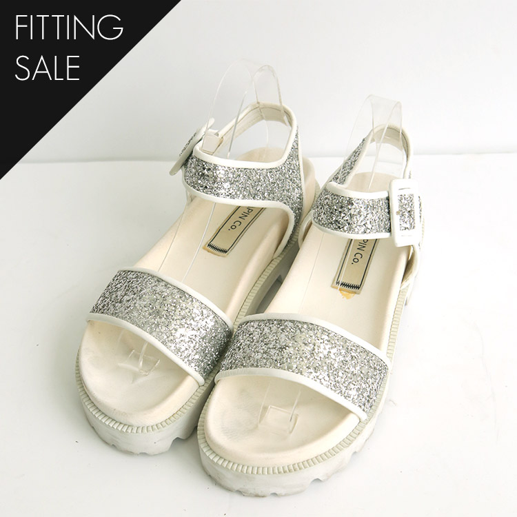 PS1426 Glitter Casual Clippers Shoes * HAND MADE ** Fitting Sale * Korea