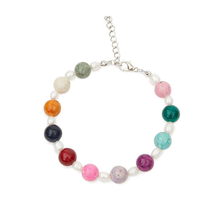 AJ-5512 bracelet*Natural freshwater pearls* Korea
