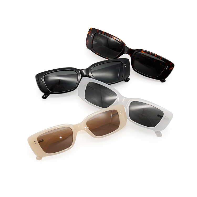 EC-211 retro square Color sunglasses*UV blocking products* Korea