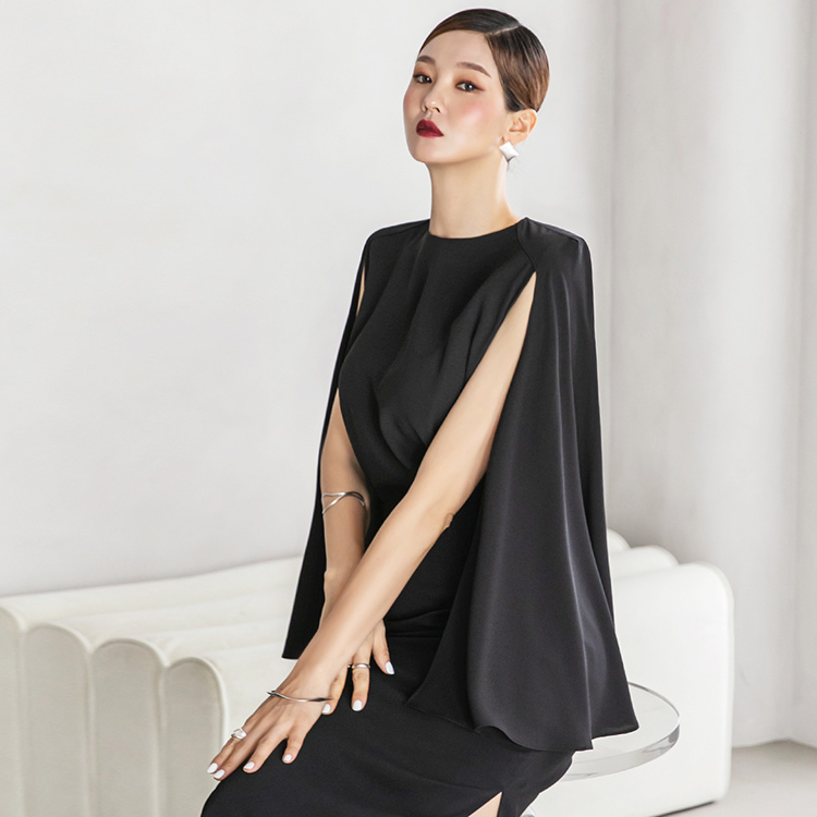 B2592 Sleeveless cape blouse(17th REORDER) Korea