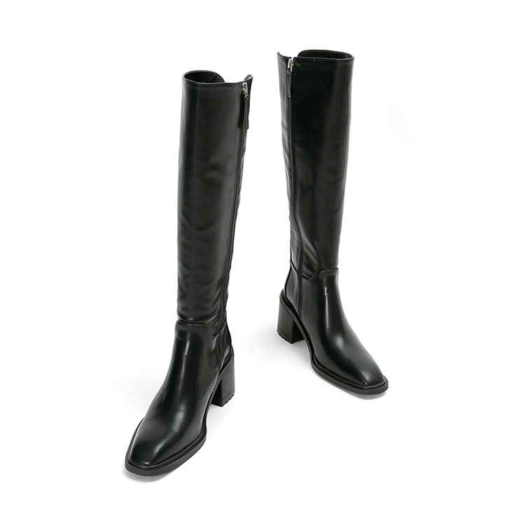 AR-2882 square middle heels Long boots(15th REORDER) Korea