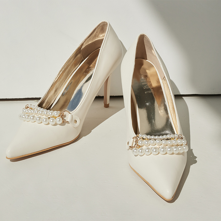 DTAR-005 Pearl stiletto H​igh heels Pumps Korea