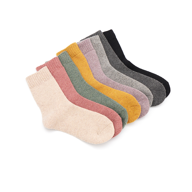 RE-273 wool Bokashi winter socks Korea