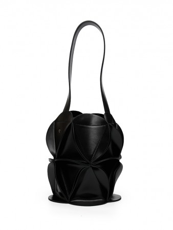 A-1472 Leather Wave bucket bag(Pouch set)(3rd REORDER) Korea