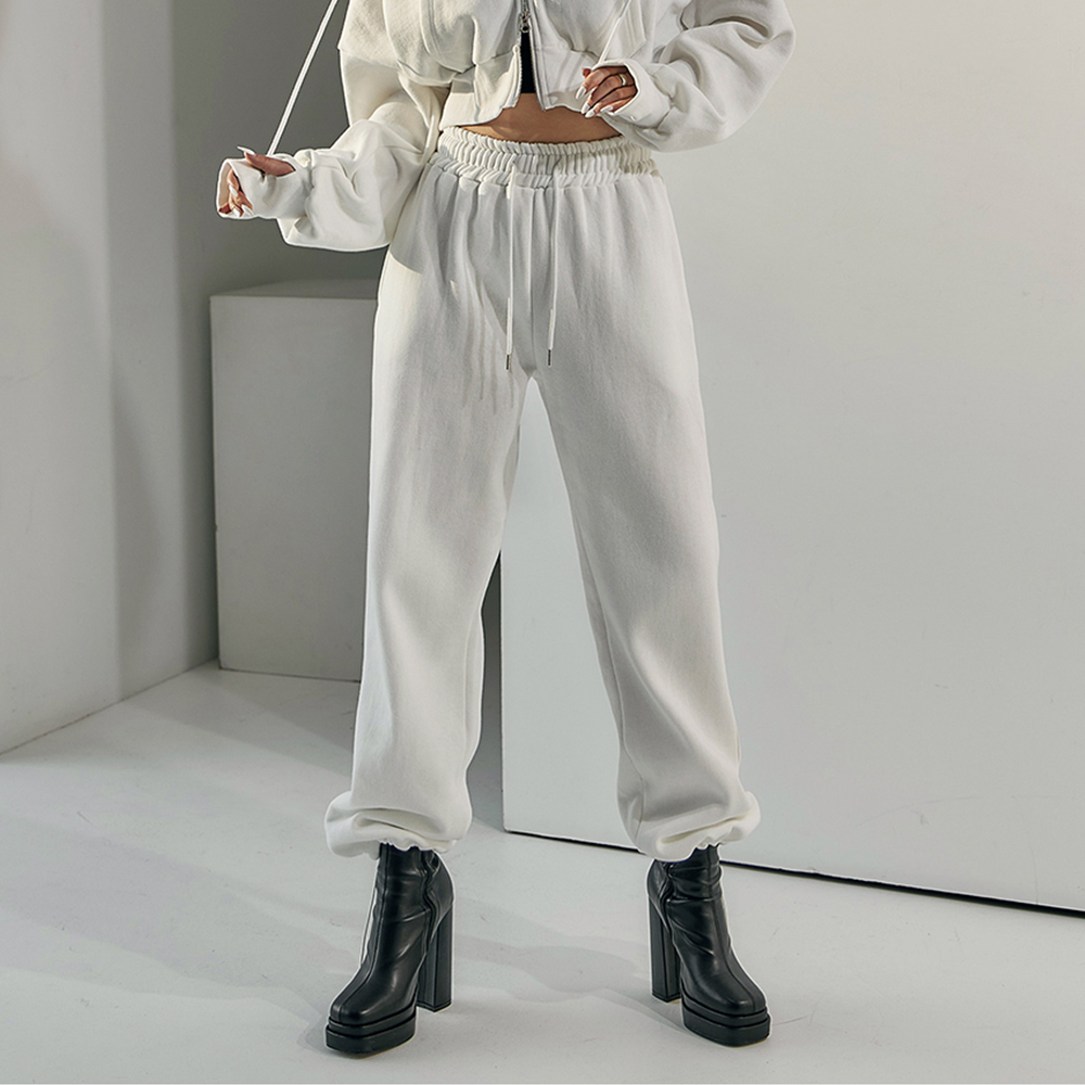 P2758 fleece-lined banding String sweat pants Korea