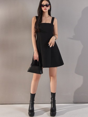 D4652 A-line Sleeveless Mini Dress(6th REORDER) Korea