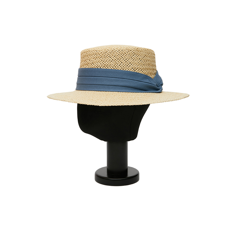 AC-722 Paper Color Band Panama Hat Korea