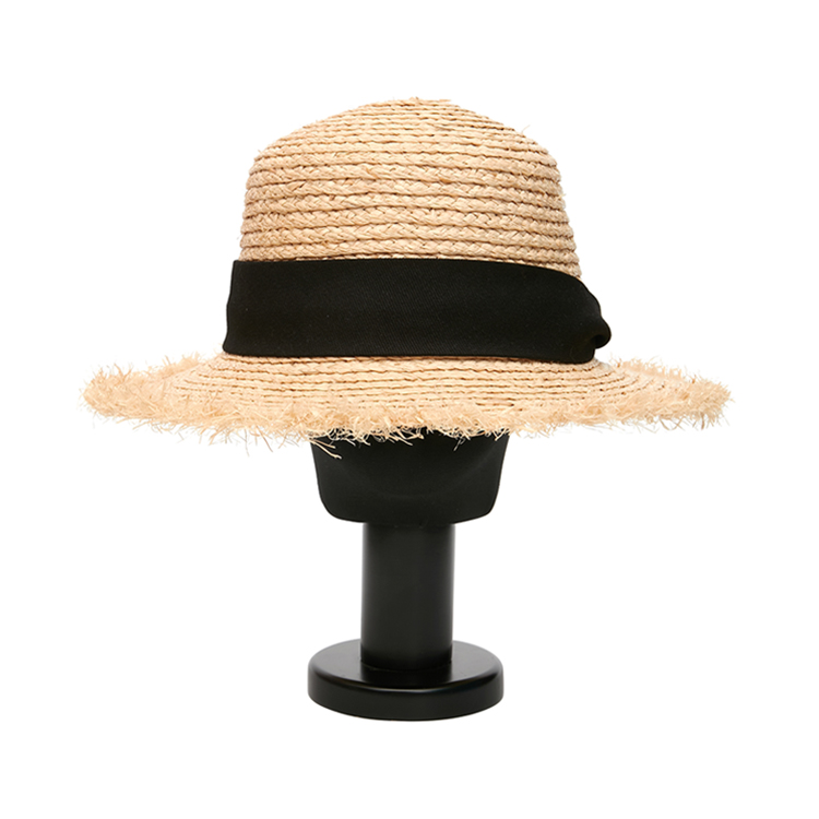 AC-731 Raffia Fringe Panama Hat(3rd REORDER) Korea