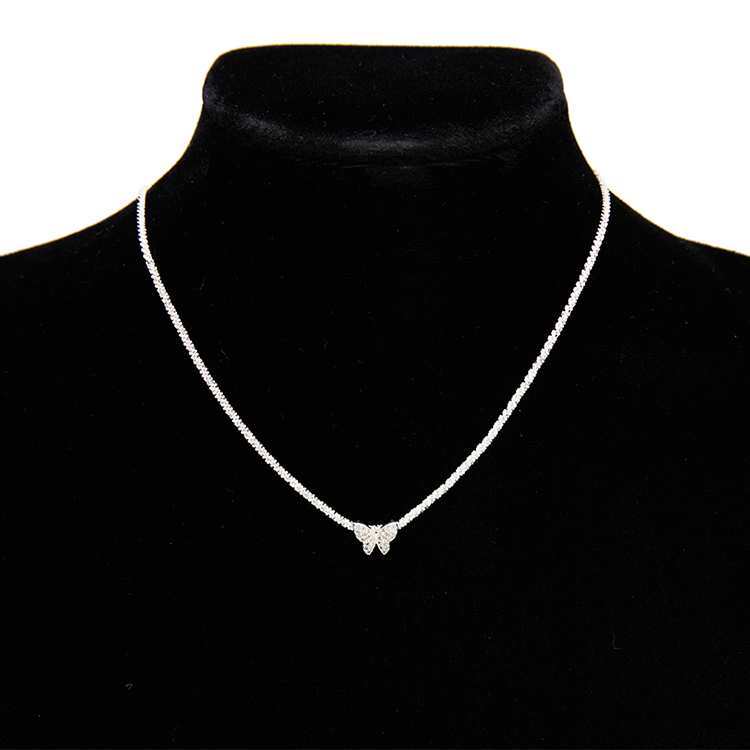AJ-5748 Necklace(Silver 925) Korea