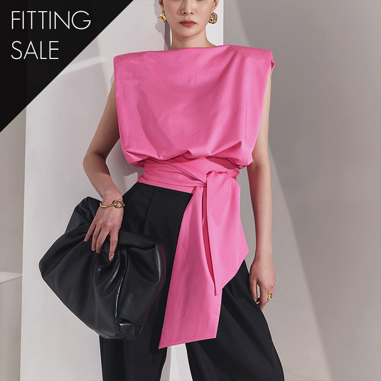 PS3080 Strap Crop Sleeveless blouse*Fitting sale* Korea