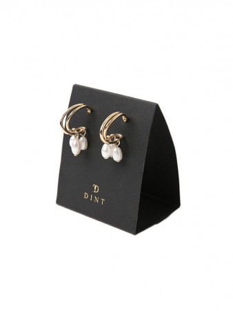 AJ-4837 earring*Natural freshwater pearls* Korea