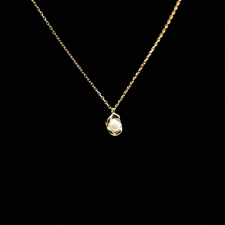 AJ-5510 Necklace*14K GOLD* Korea