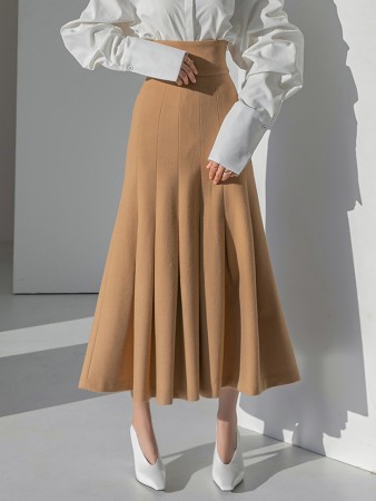 SK9126 wool pleats midi skirt(3rd REORDER) Korea