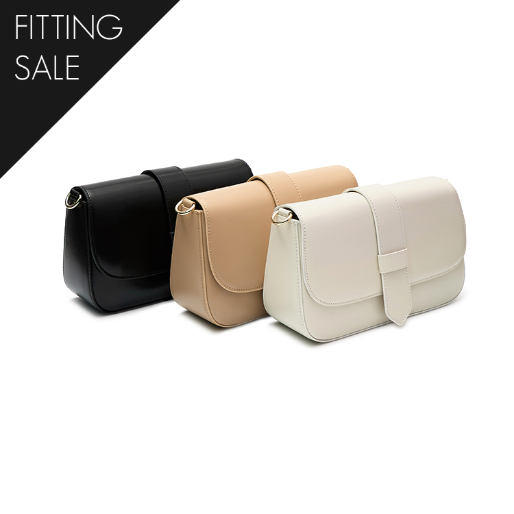 PS3138 Leather square Cross Bag(Cross Strap Set)*Fitting sale* Korea