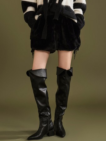 P3015 Fur Bendable Shorts Korea