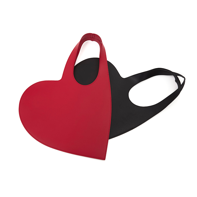 A-1541 Leather Heart Shoulder Bag Korea