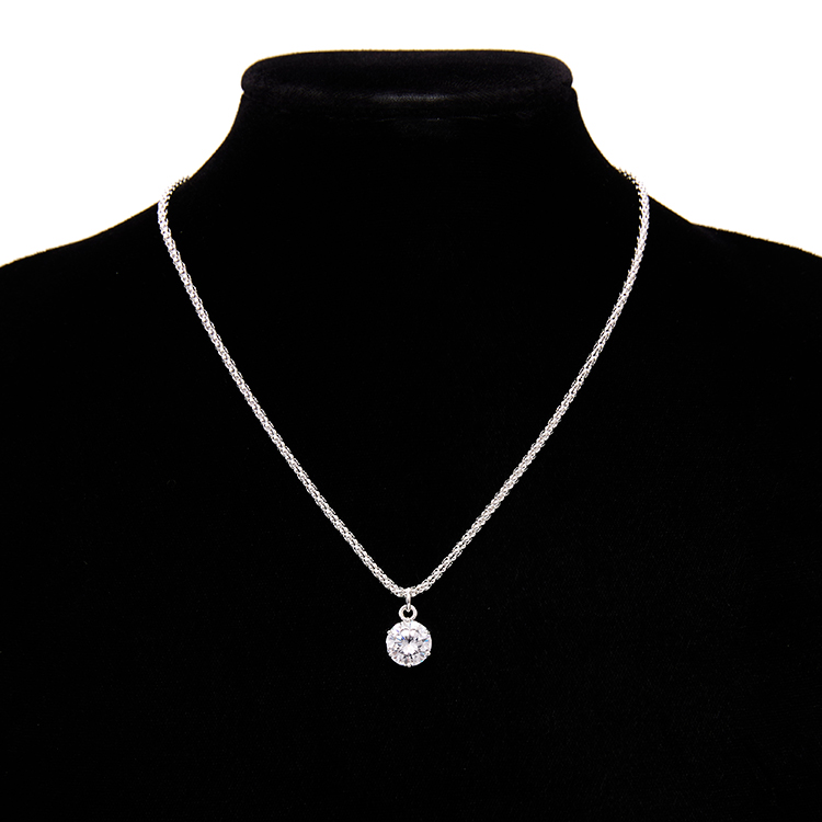 AJ-6013 Necklace(Silver 925) Korea