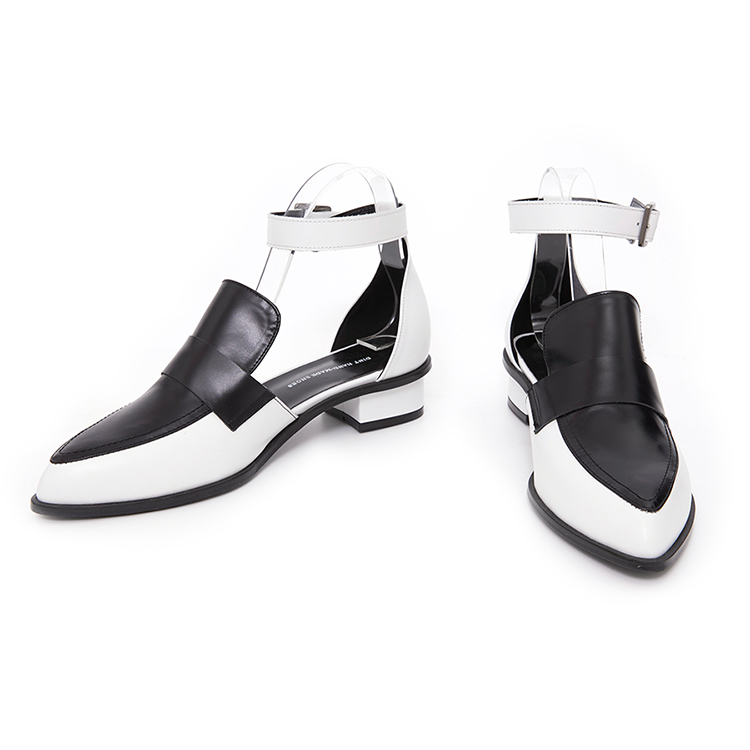 HAR-750 Color scheme Loafer Middle Heels Pumps*HAND MADE* Korea