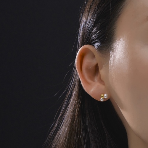 [SAINTMARI] 스왈 Pearl 투사이즈 earring (Silver 925) Korea