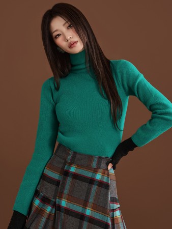 E3230 Wool Turtleneck Knit Korea