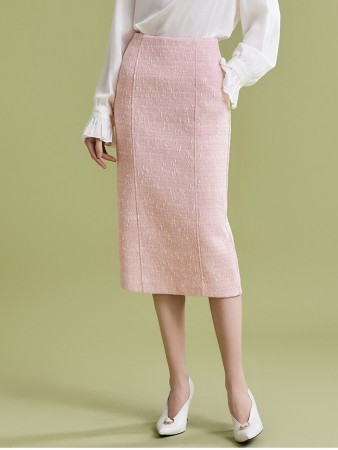SK2698 Tweed Skirt Korea