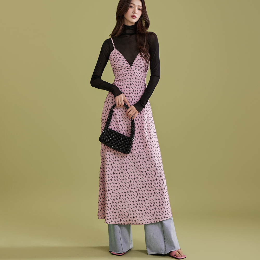 D4943 Sleeveless Dress Korea