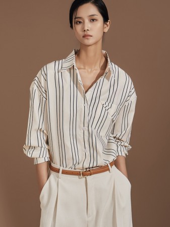 S620 Striped Shirt Korea
