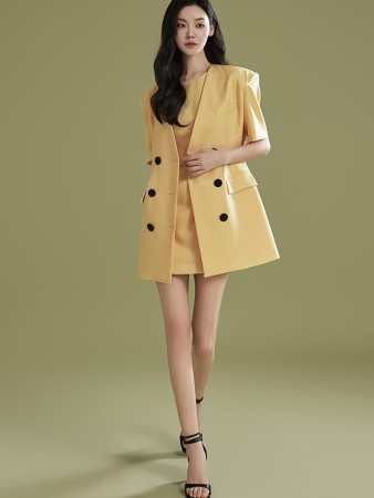 TP1821 Jacket and Dress Set Korea