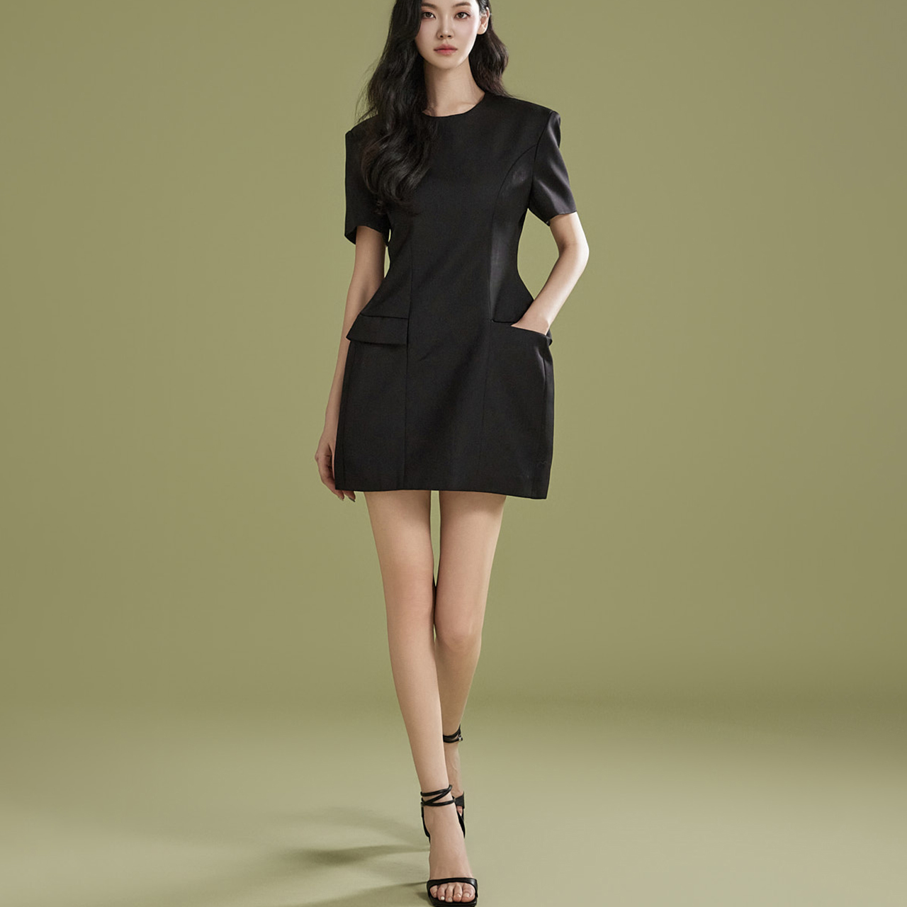 D4950 Mini Dress Korea