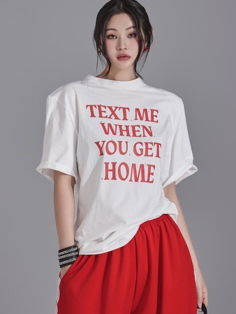 E3373 Text T-Shirt Korea