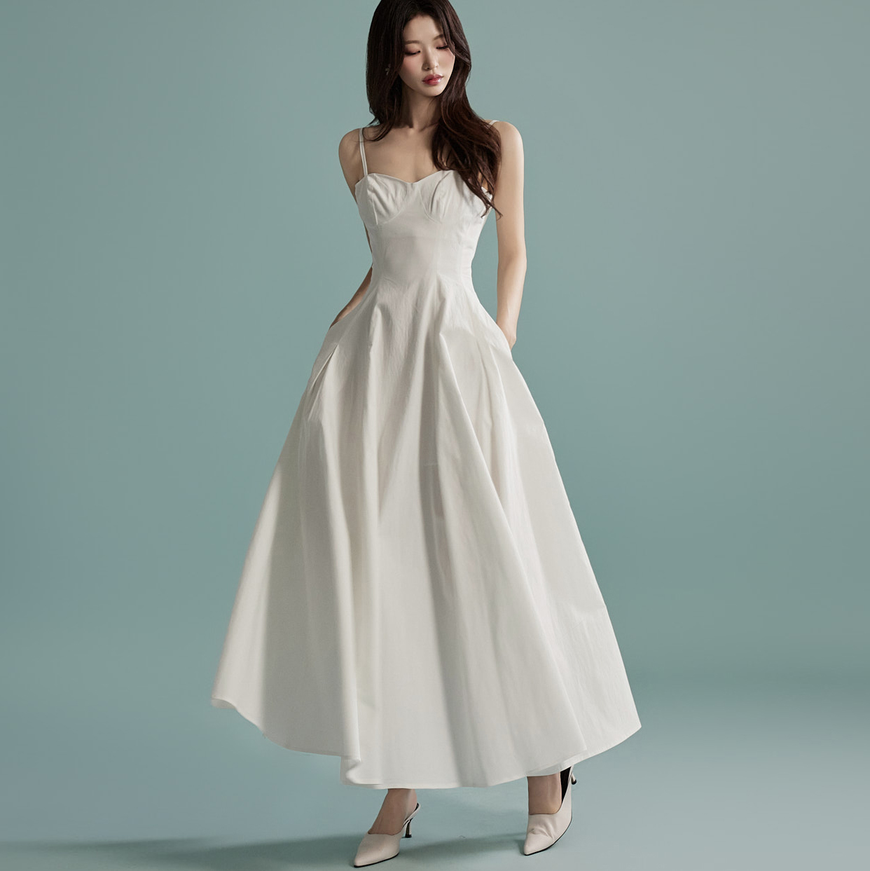 D4960 Flare Dress Korea