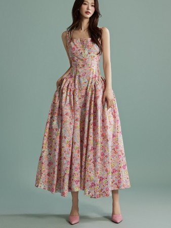 D9475 Floral Dress Korea