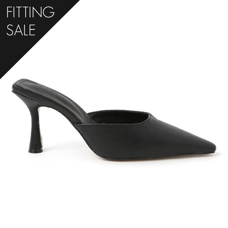 PS3262 Basic Heeled Mules *Fitted Item Sale* Korea