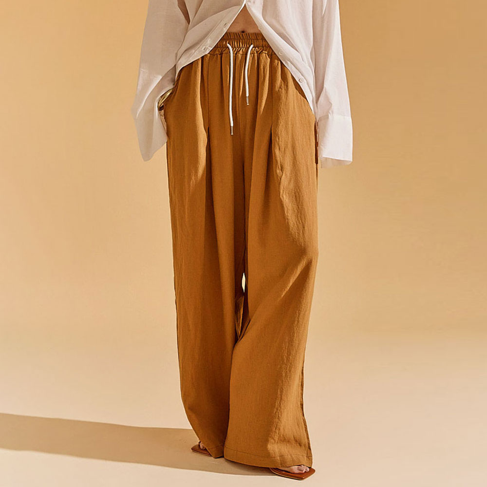 P2905 Linen Pants Korea