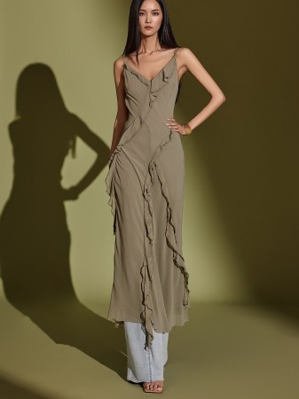 D4974 Sleeveless Dress Korea