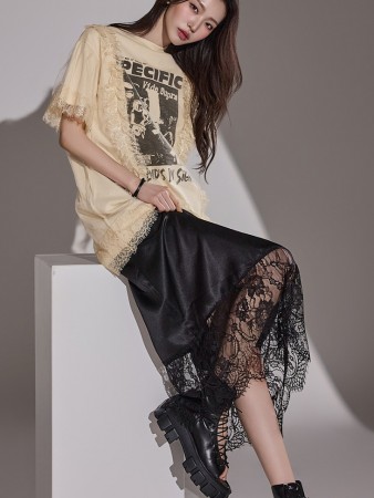 SK2753 Lace Skirt Korea