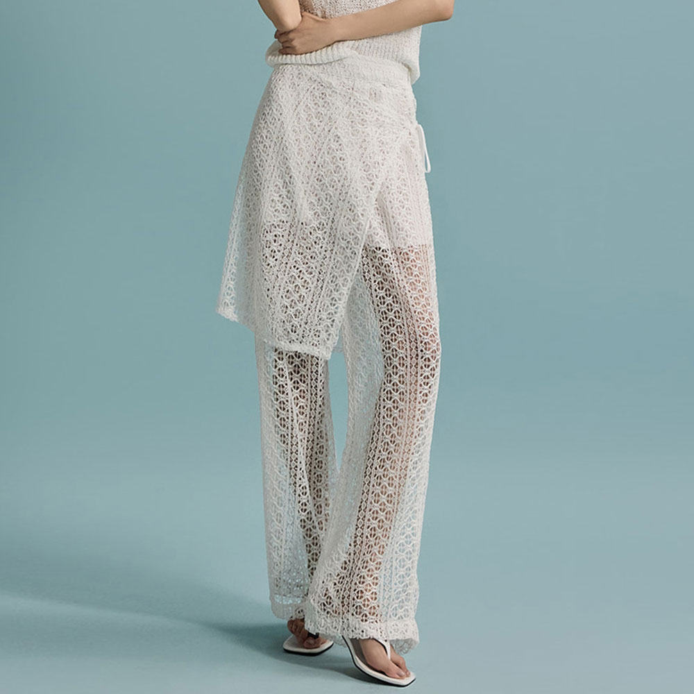 P3171 Crochet Wrap Pants Korea