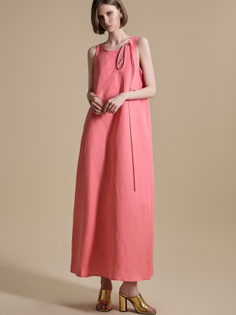 D5019 Linen Dress Korea