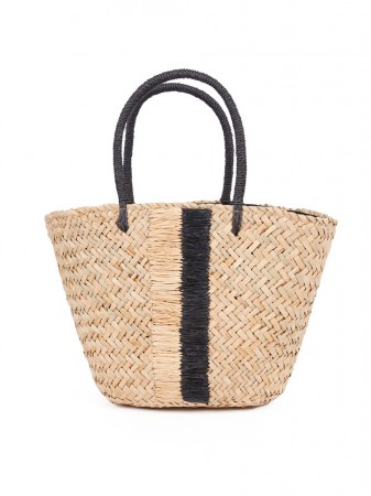 A-1580 Raffia Line Handle Bag Korea