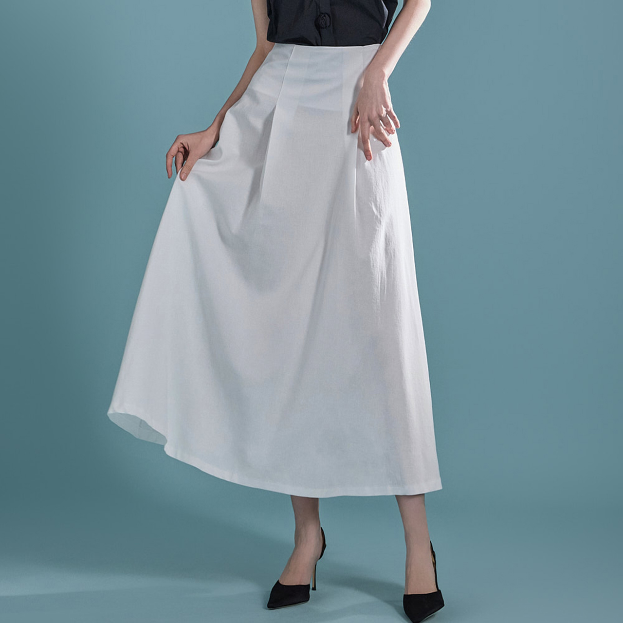 SK2767 Linen Skirt Korea