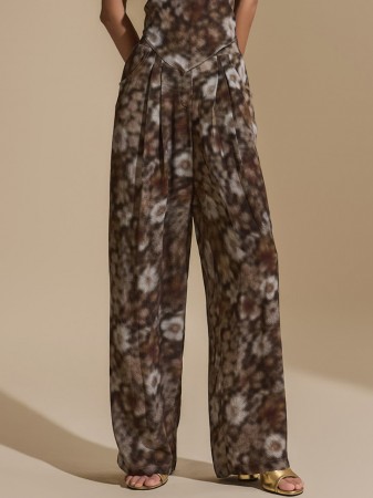 P3178 Printed Pants Korea