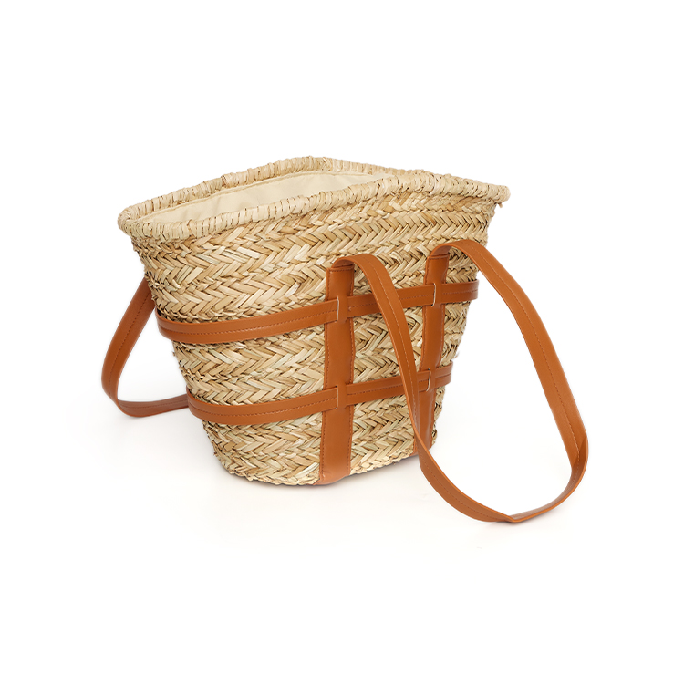 A-1493 Raffia Big Shoulder Bag Korea