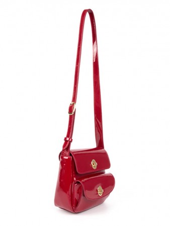 A-1563 Patent Leather Cross Bag Korea