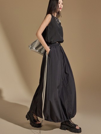 TP1897 Nylon Top and Skirt Sets Korea
