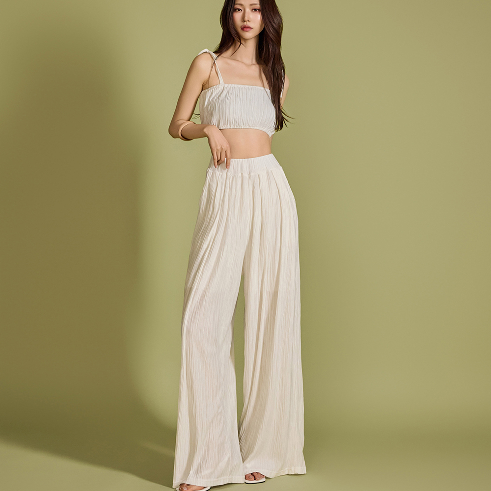 D5045 Pleated Two-Piece Korea