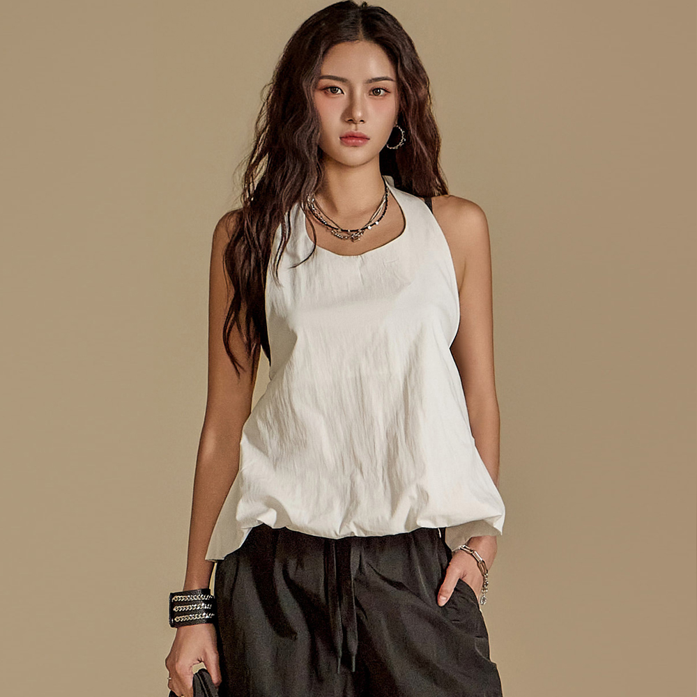 B2987 Halter Neck Blouse Korea